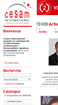 Mobile Screenshot of cesam-international.com